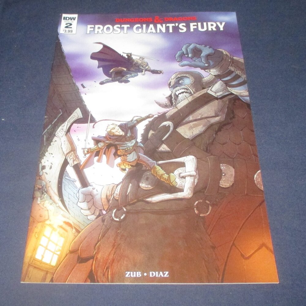 Dungeons and Dragons Frost Giant's Fury #2 (IDW Comics, 2016)